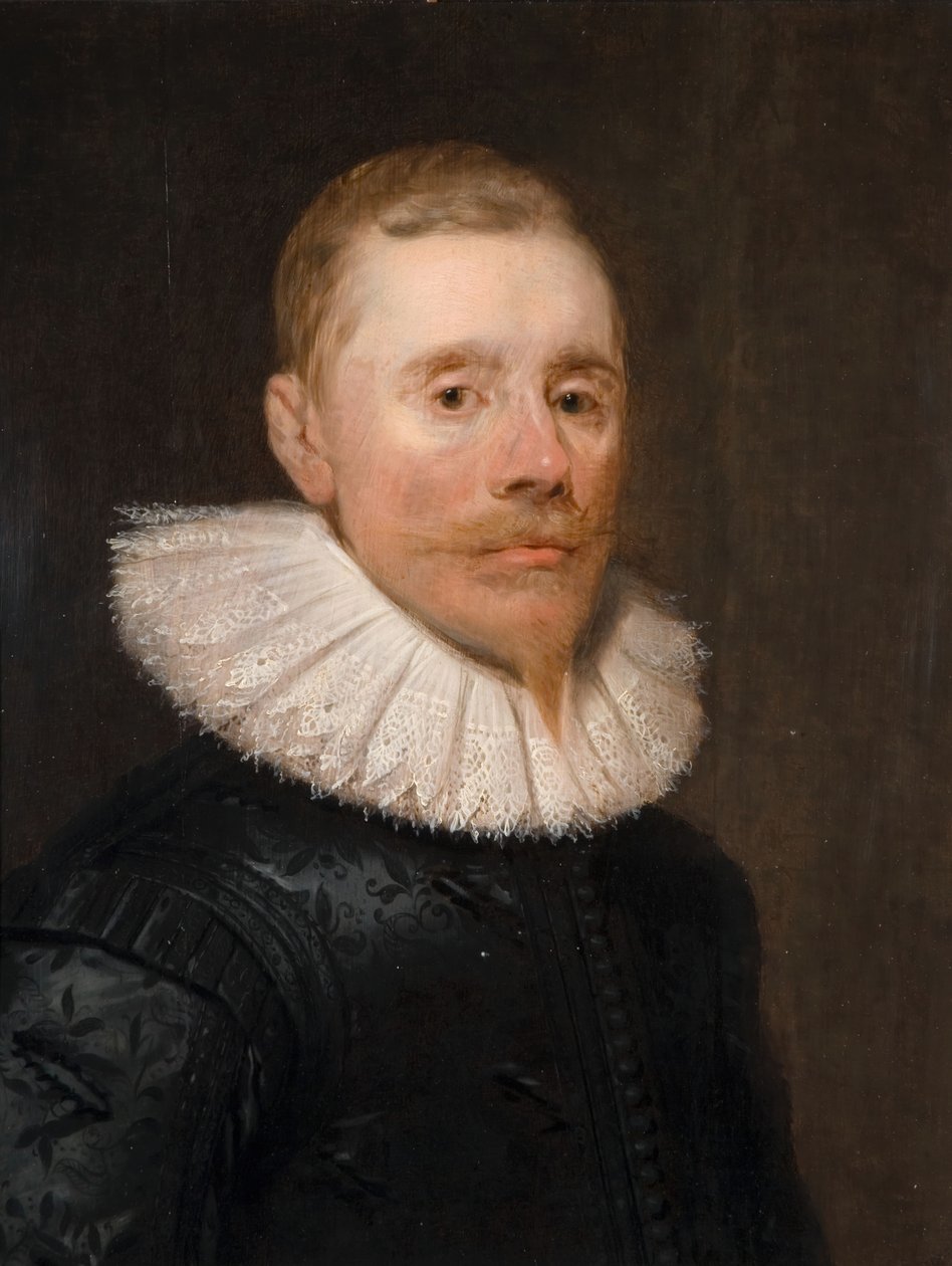 Portret dżentelmena, 1600-1700. autorstwa Unbekannt