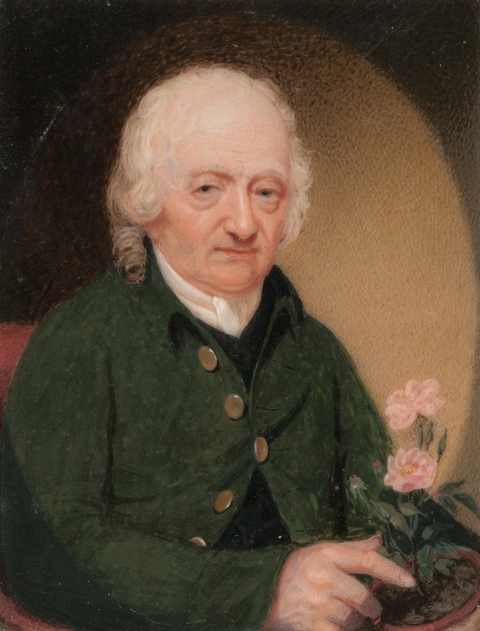 Portret dżentelmena, ca. 1810-15. autorstwa Unbekannt