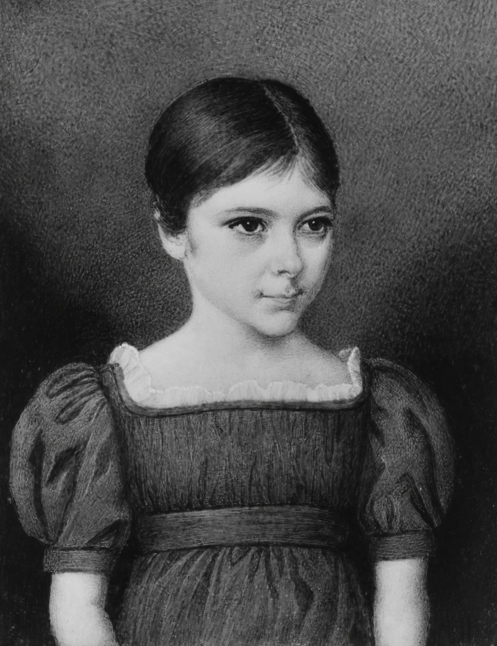 Portret dziewczyny, ca. 1830. autorstwa Unbekannt