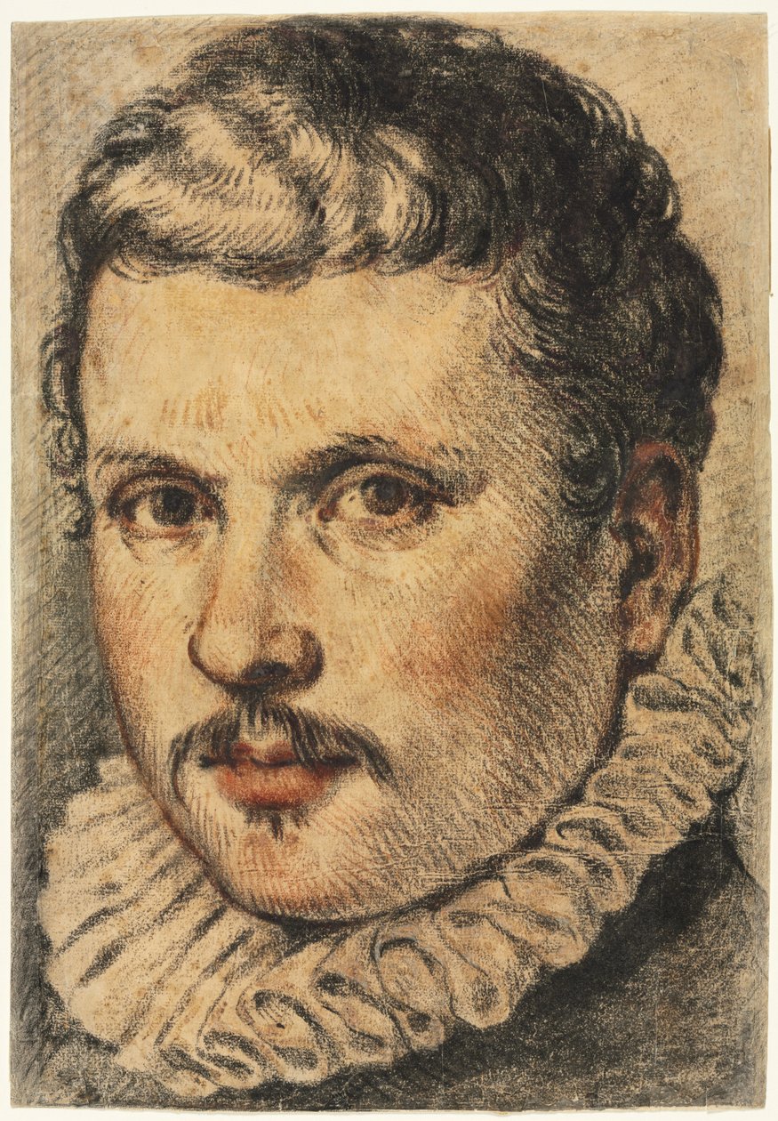 Portret mężczyzny, 1500s. autorstwa Unbekannt