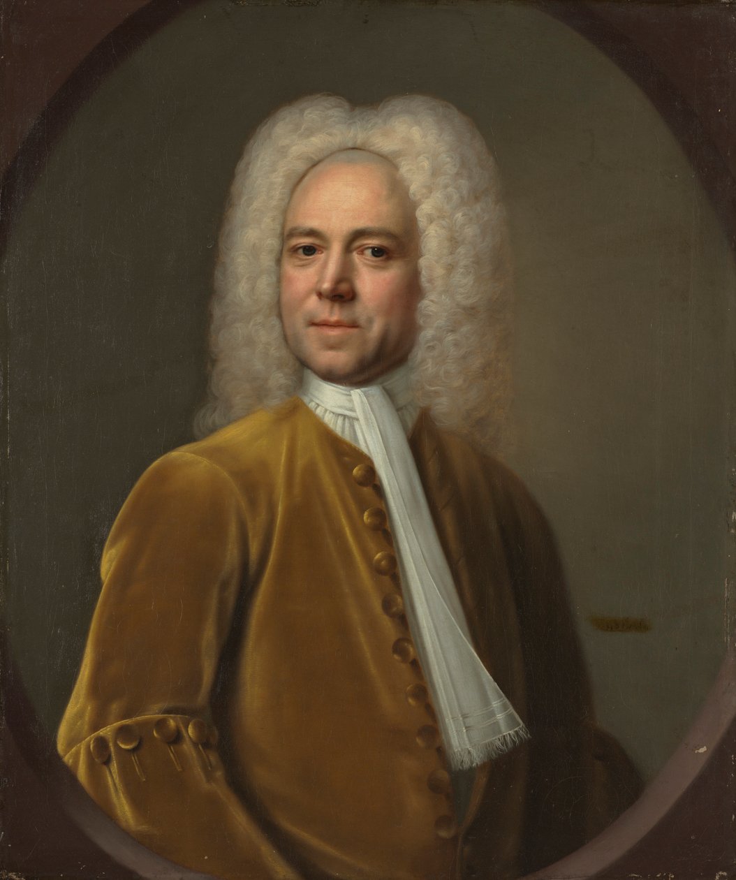 Portret mężczyzny, ok. 1730. autorstwa Unbekannt