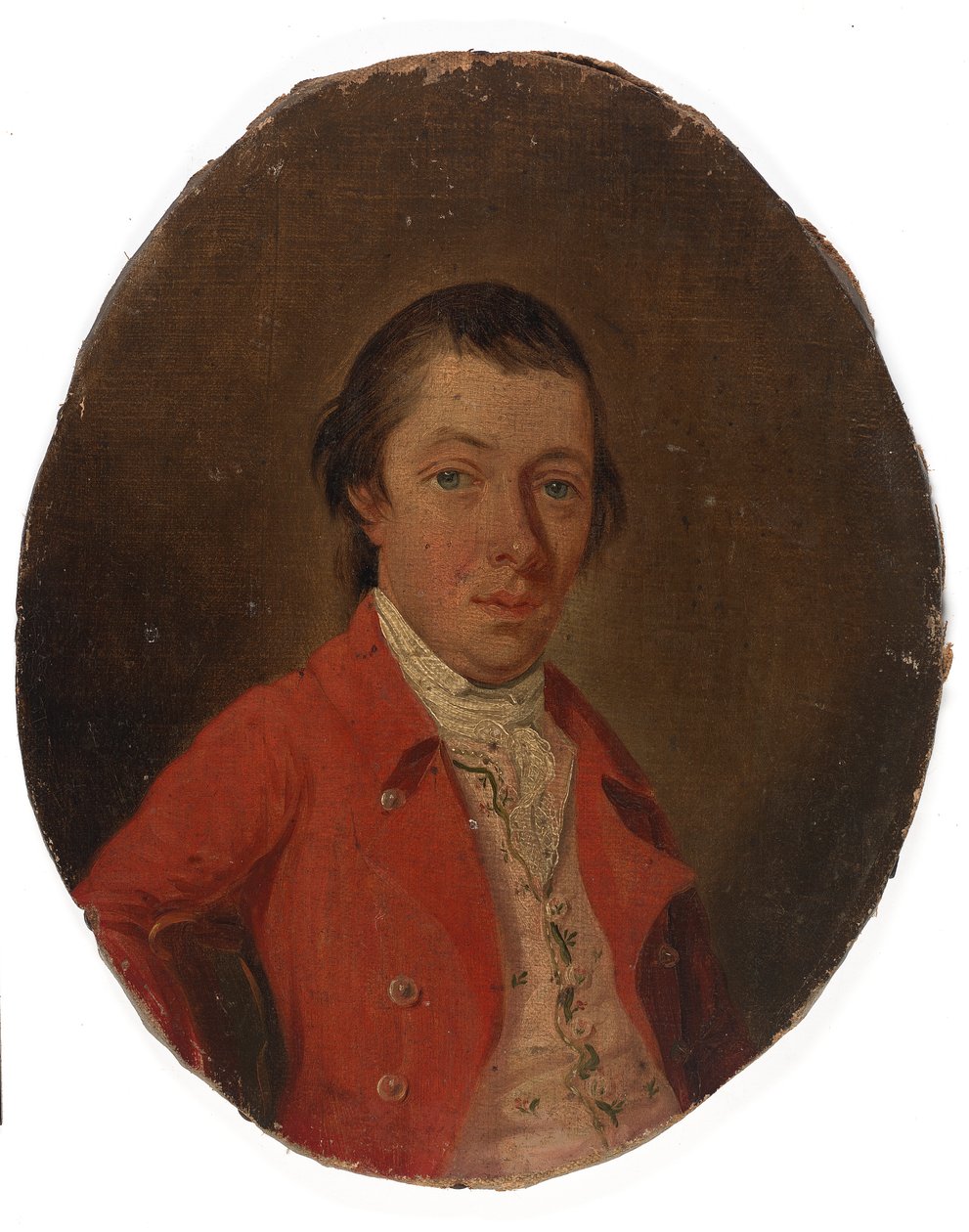Portret mężczyzny, ca. 1790. autorstwa Unbekannt