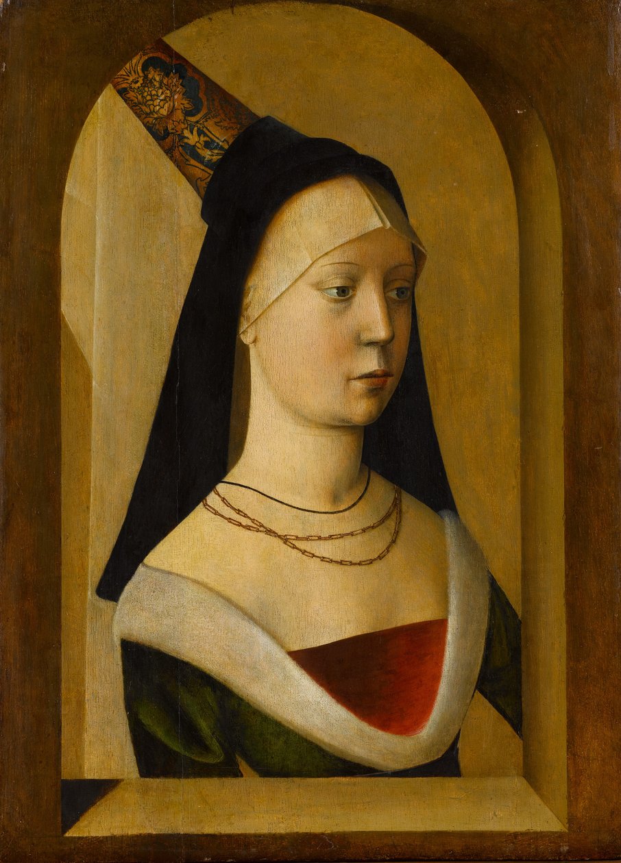 Portret kobiety, ca. 1470-80. autorstwa Unbekannt
