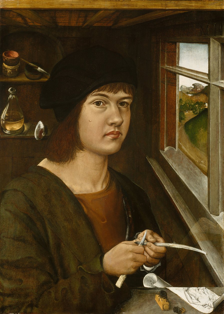 Portret młodego artysty, ok. 1930 1500. autorstwa Unbekannt