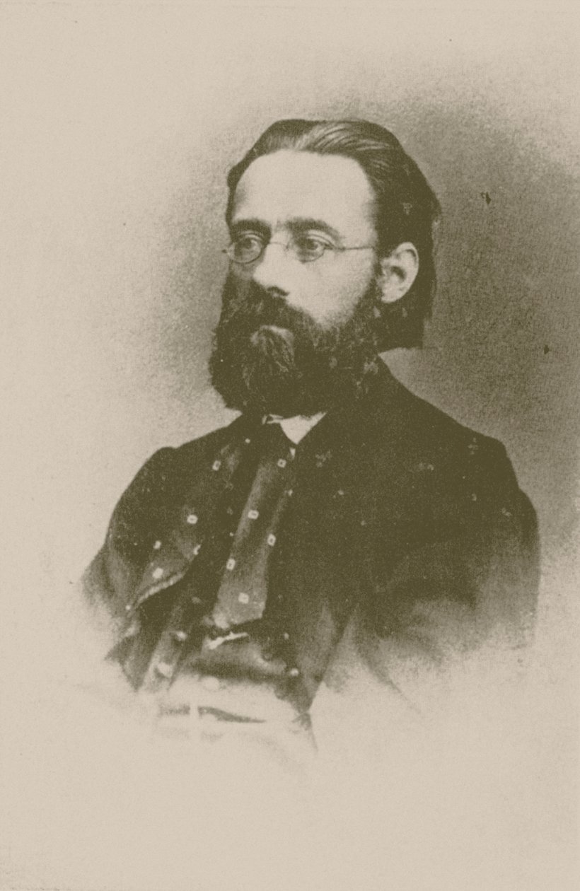 Portret kompozytora Bedricha Smetany, 1866. autorstwa Unbekannt