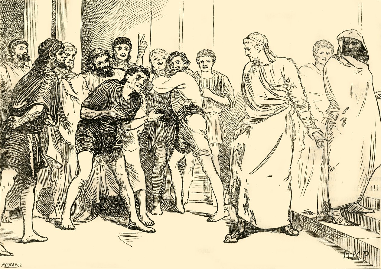 Pośmiertnie w Teatrze w Tarencie, 1890. autorstwa Unbekannt