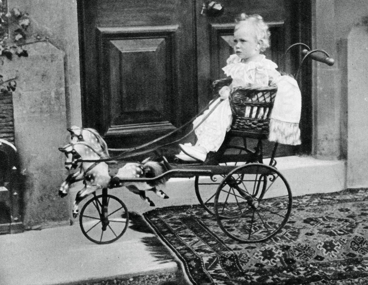 Książę Albert Windsor w wieku jednego roku, ok. 1896 r. autorstwa Unbekannt