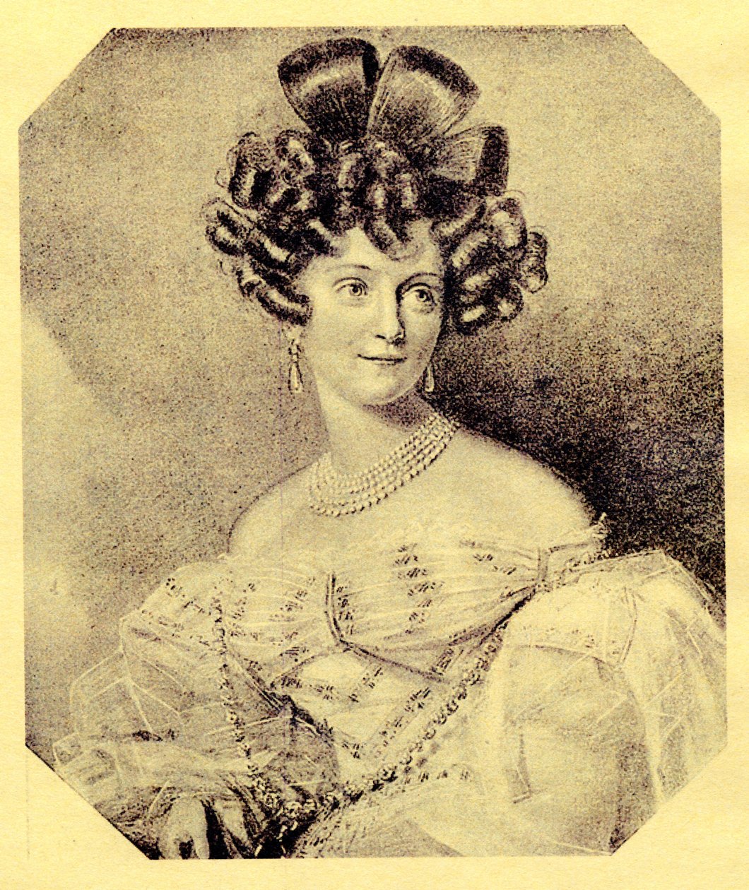 Księżniczka Carolyne zu Sayn-Wittgenstein, z domu Iwanowska 1819-1887, lata 40. XIX wieku autorstwa Unbekannt