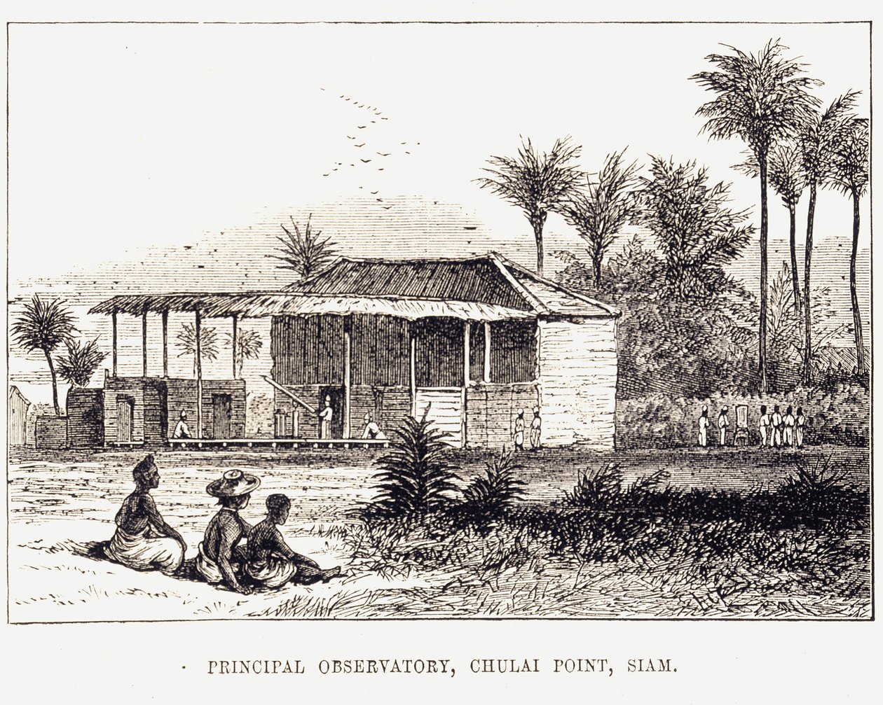 Główne Obserwatorium, Syjam, 1875 autorstwa Unbekannt