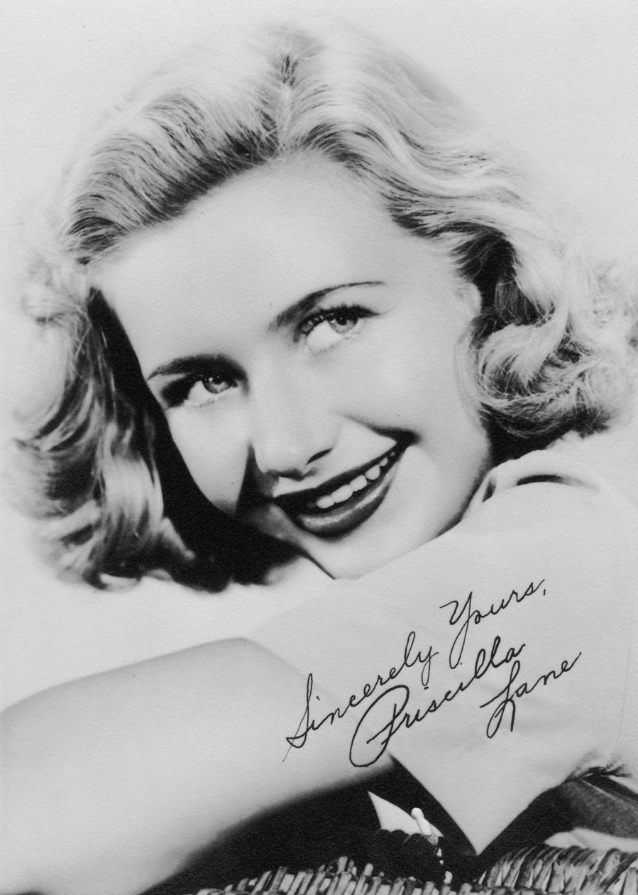 Priscilla Lane 1915-1995, amerykańska aktorka i piosenkarka, ok. 1930 autorstwa Unbekannt