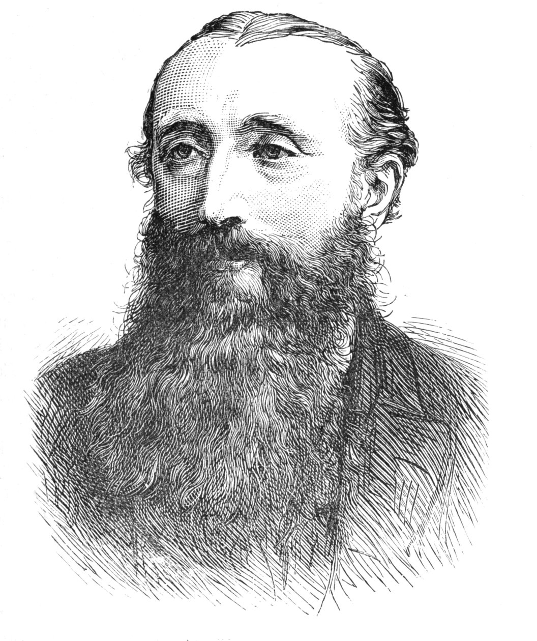 Profesor Palmer, ok. 1882 r. autorstwa Unbekannt