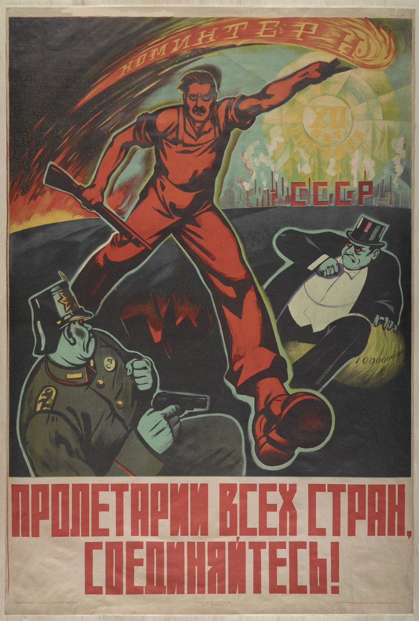 Proletariusze wszystkich krajów, łączcie się!, 1929. autorstwa Unbekannt