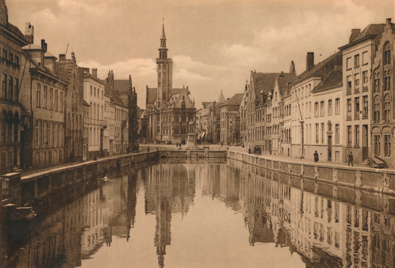 Nabrzeże lustrzane, ok. 1928 r autorstwa Unbekannt