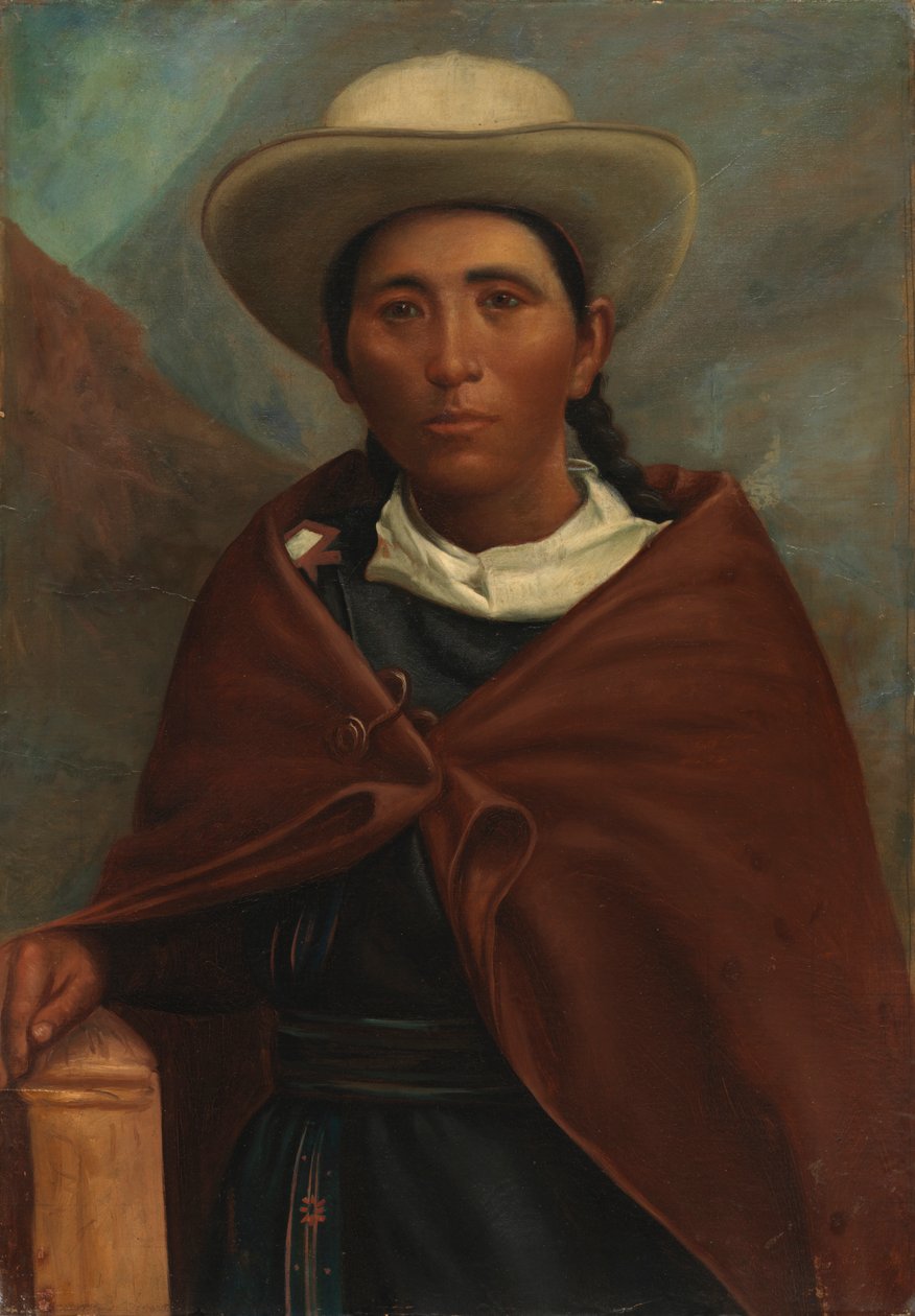Kobieta keczua, rub. 1890-1892. autorstwa Unbekannt