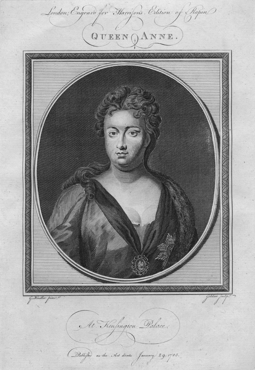 Królowa Anna, 1785 autorstwa Unbekannt