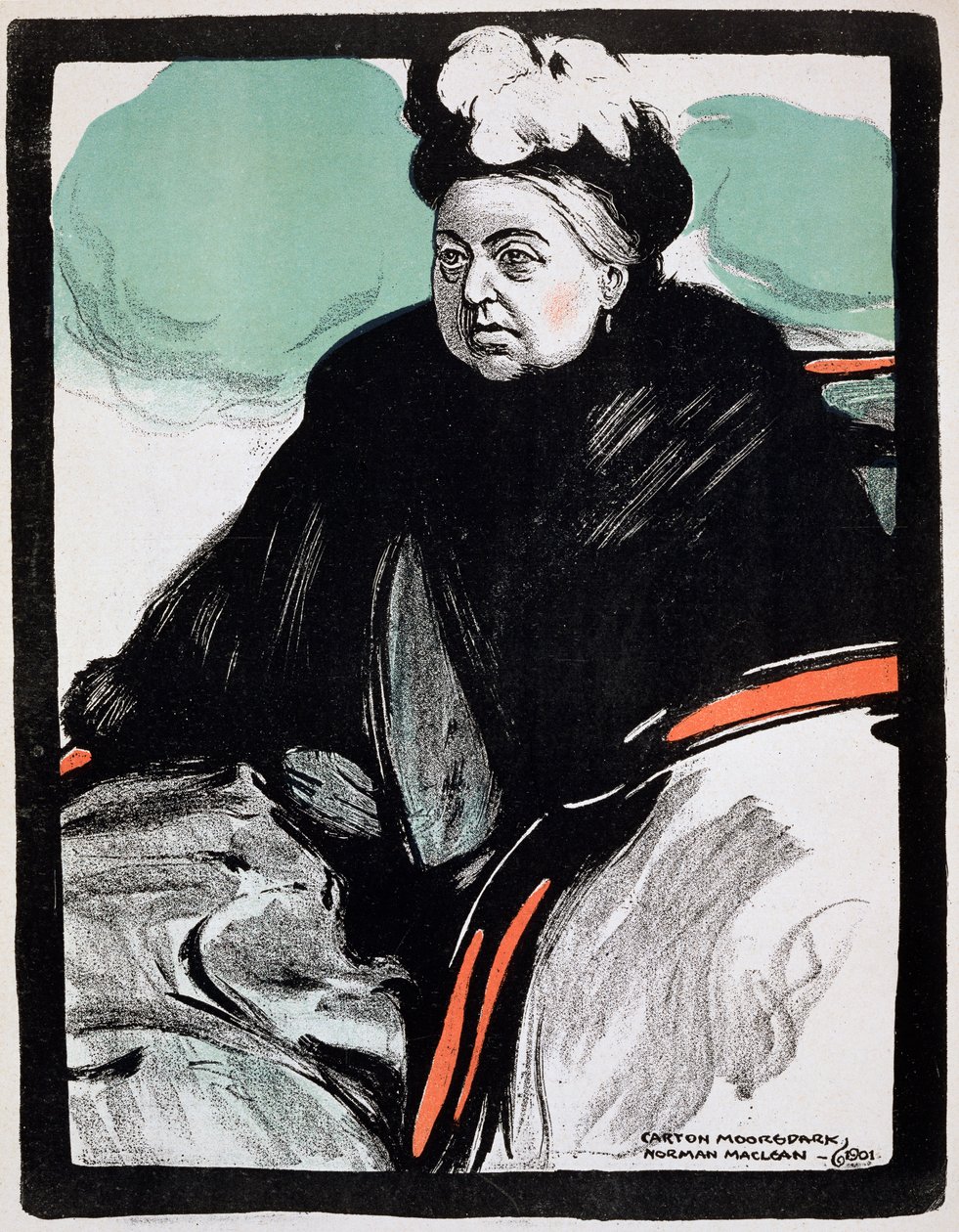 Królowa Wiktoria, 1901 autorstwa Unbekannt