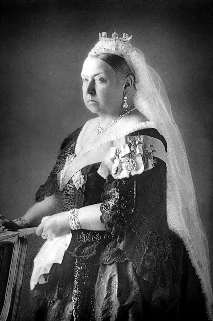 Królowa Wiktoria, ok. 1890 r autorstwa Unbekannt