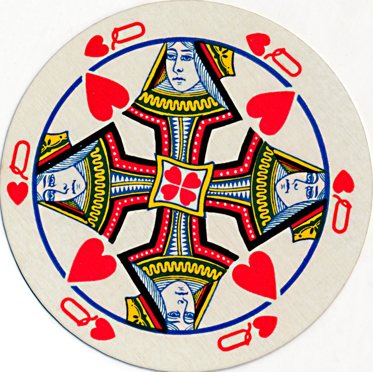 Królowa Kier, ok. 1929 autorstwa Unbekannt