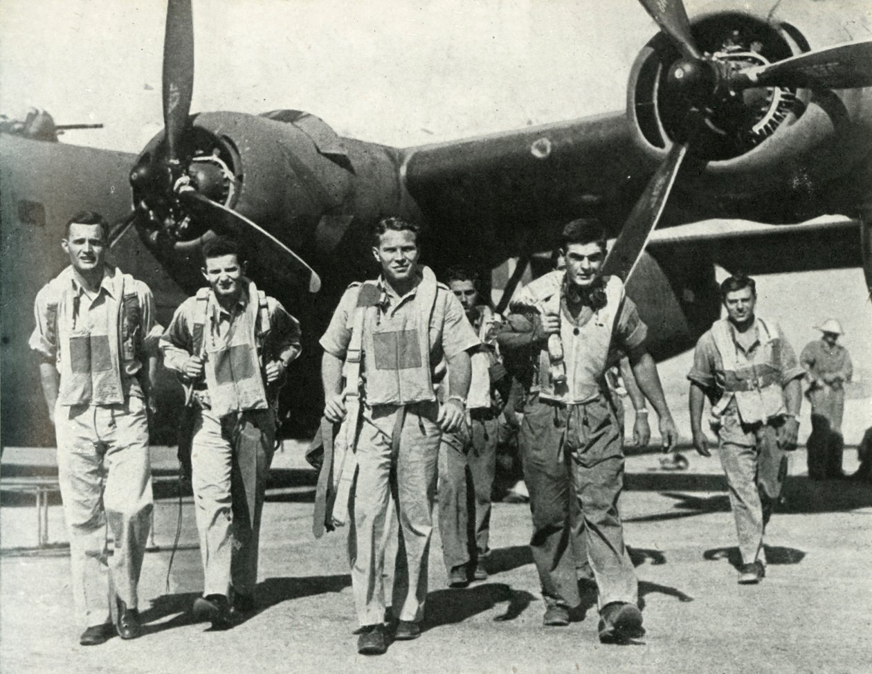 R.A.F. spotkanie, c 1942-1943, 1945. autorstwa Unbekannt