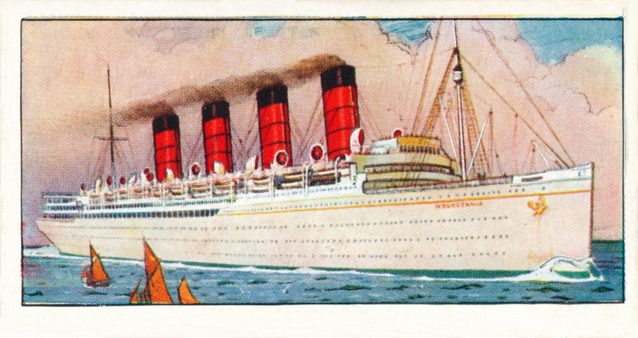 R.M.S. Mauretania, 1937 autorstwa Unbekannt