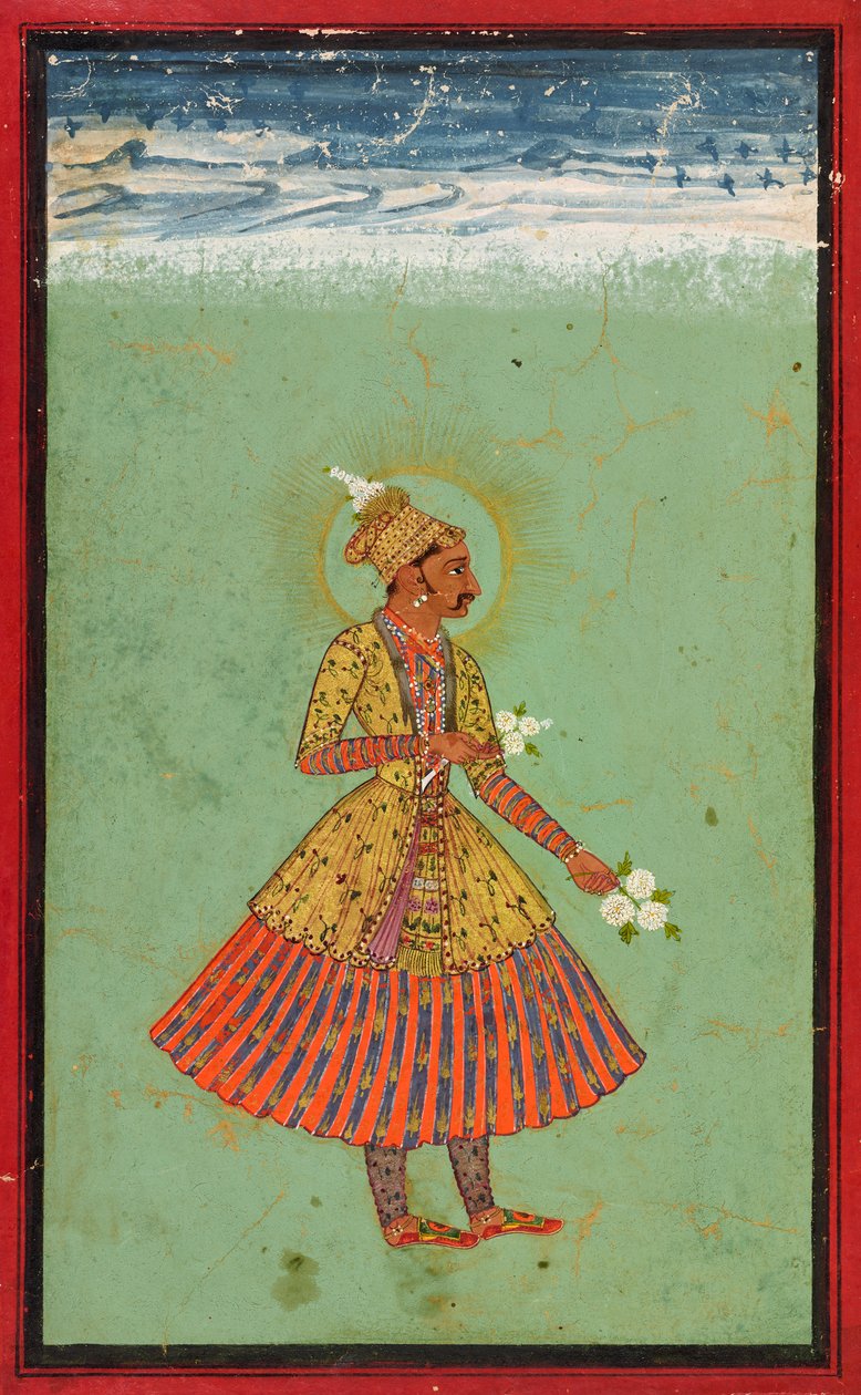 Raja Jagat Singh z Kota, ca. 1670-1675. autorstwa Unbekannt