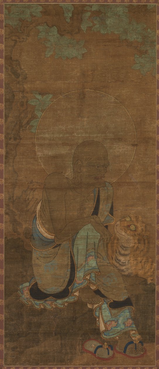 Rakkan Arhat, 1300s. autorstwa Unbekannt