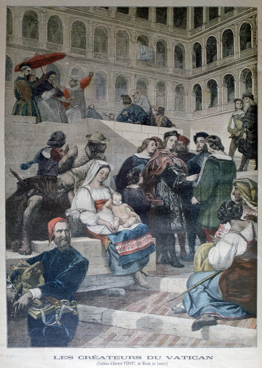 Rafał w Watykanie, 1832, 1903 autorstwa Unbekannt
