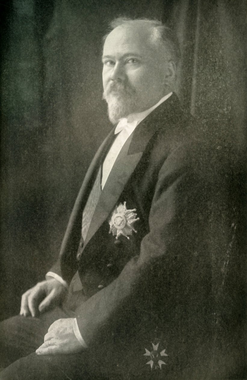 Raymond Poincaré Prezydent Francji, 1919. autorstwa Unbekannt