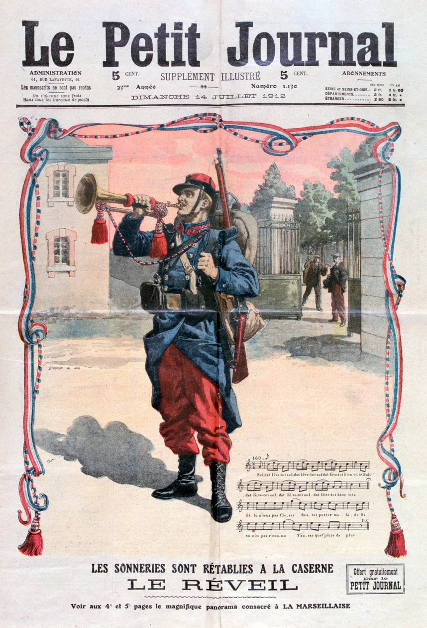 Pobudka, 1912 autorstwa Unbekannt