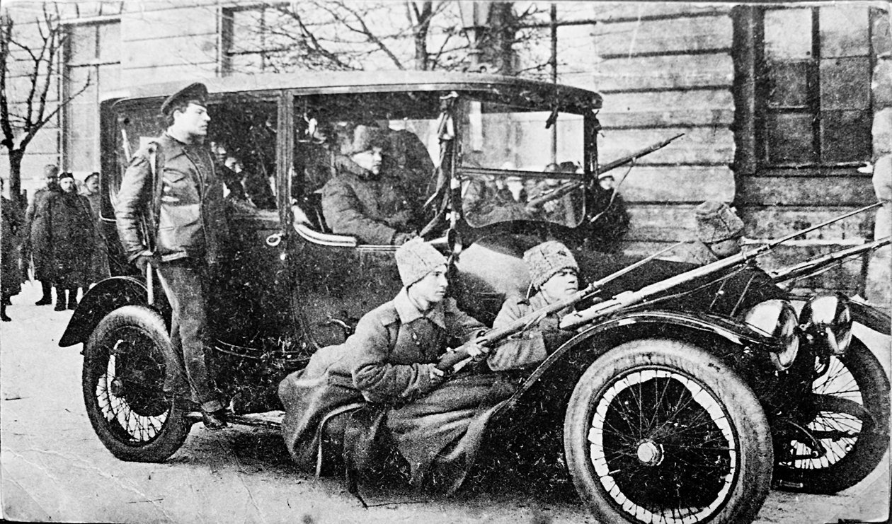 Gwardia Rewolucyjna w Piotrogrodzie, Rosja, Rewolucja Rosyjska, 1917 autorstwa Unbekannt