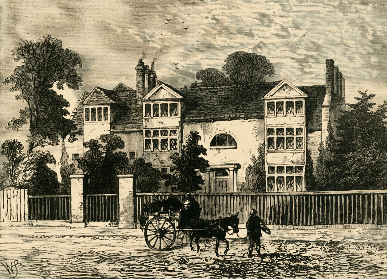 Dom Richardsonów przy Parsons Green 1799, c1878. autorstwa Unbekannt
