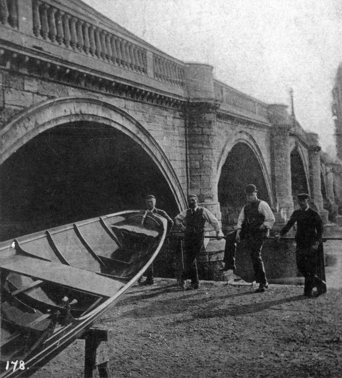 Richmond Bridge, Londyn, początek XX wieku autorstwa Unbekannt