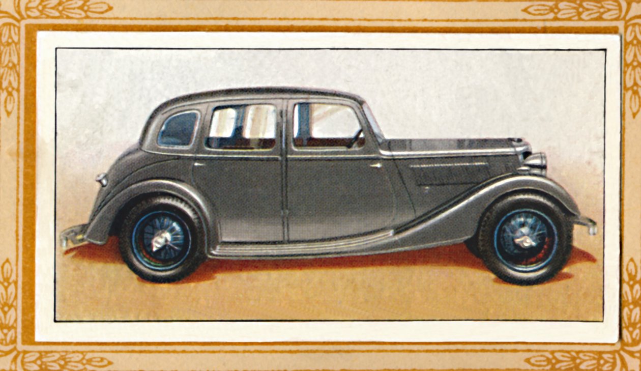 Riley Eight-90 Adelphi Saloon, c1936 autorstwa Unbekannt
