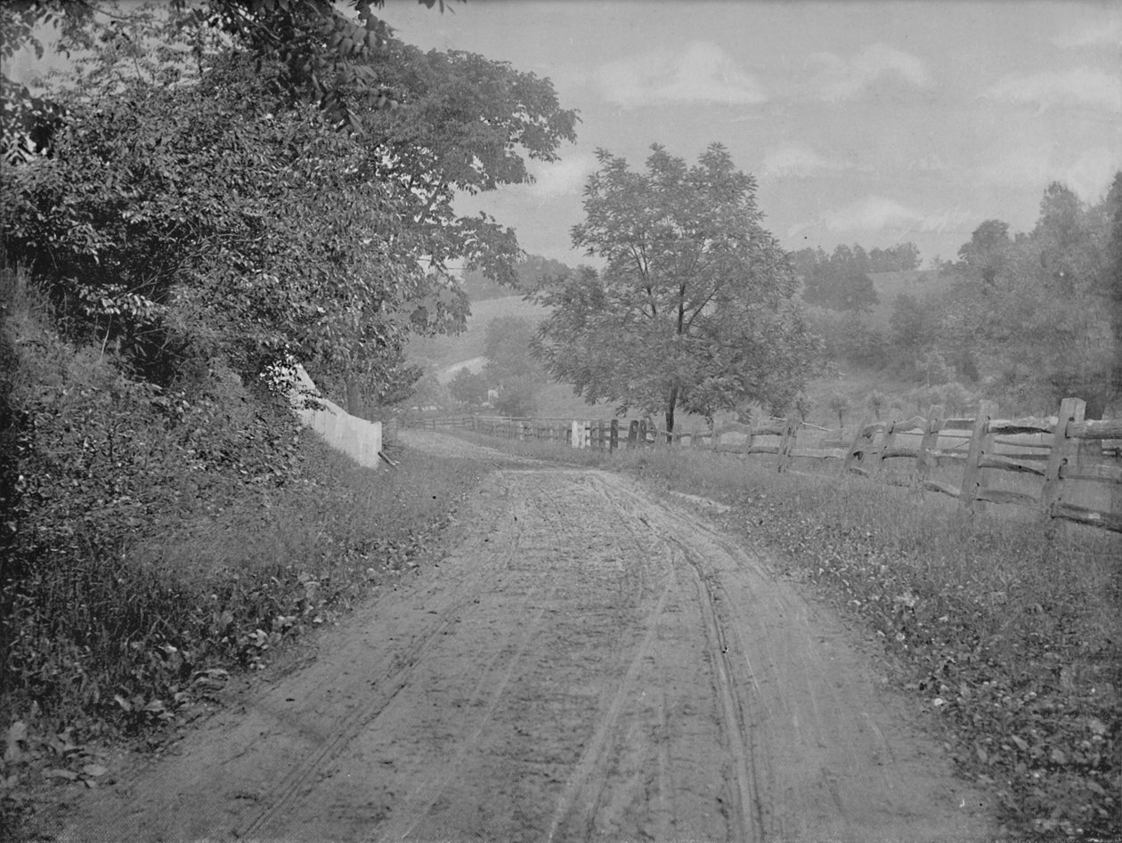 Droga wzdłuż Brandywine, Pensylwania, c1897. autorstwa Unbekannt