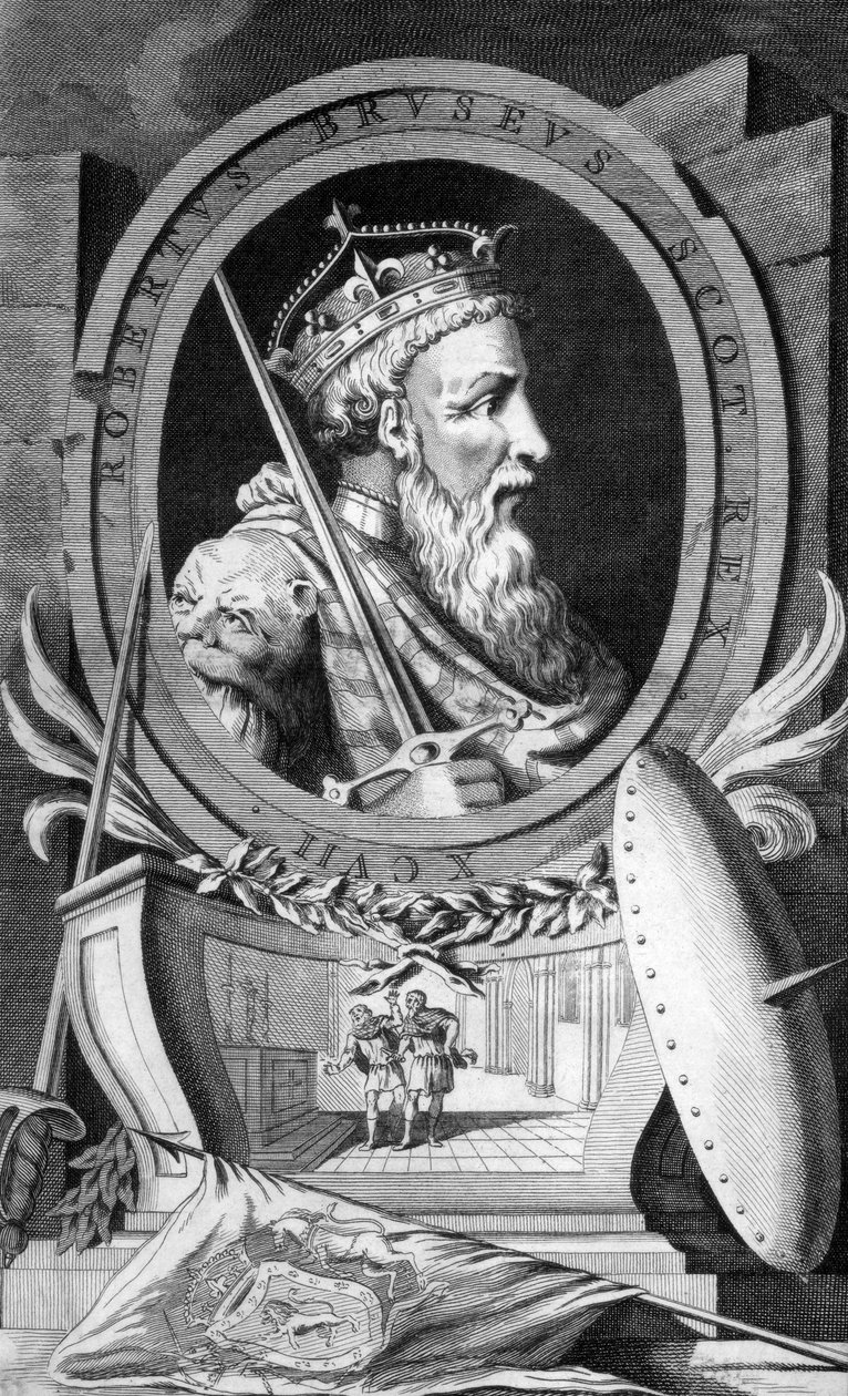 Robert Bruce, król Szkocji, 1749 autorstwa Unbekannt