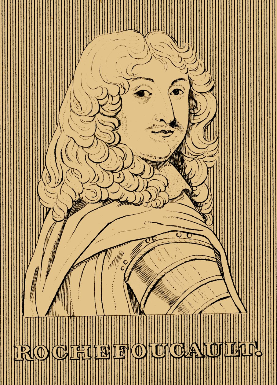 Rochefoucault, 1613-1680, 1830. autorstwa Unbekannt