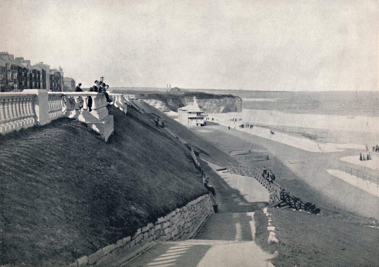 Roker - Plaża, od tarasu, 1895 autorstwa Unbekannt