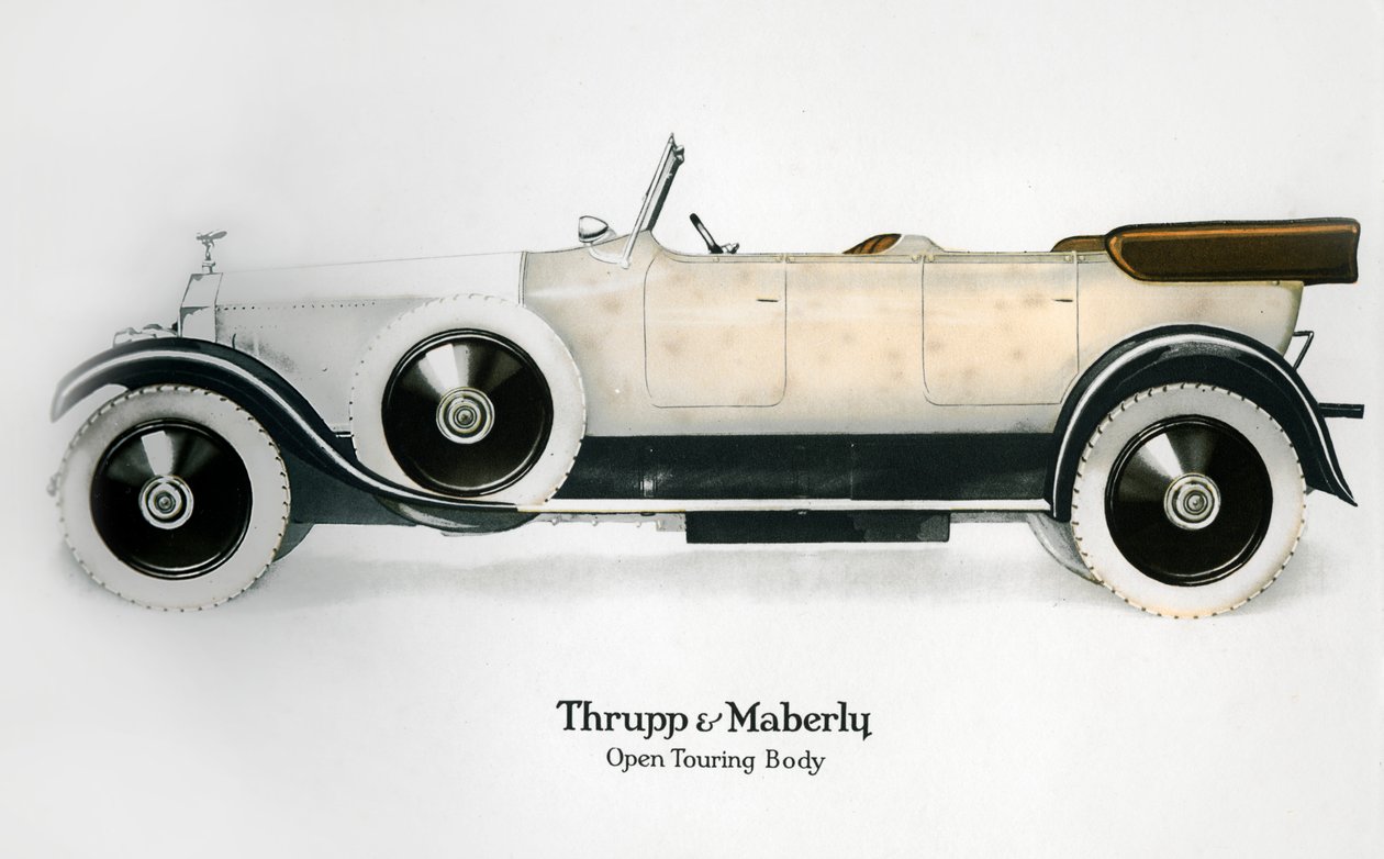 Rolls-Royce z otwartym nadwoziem turystycznym, c1910-1929 autorstwa Unbekannt