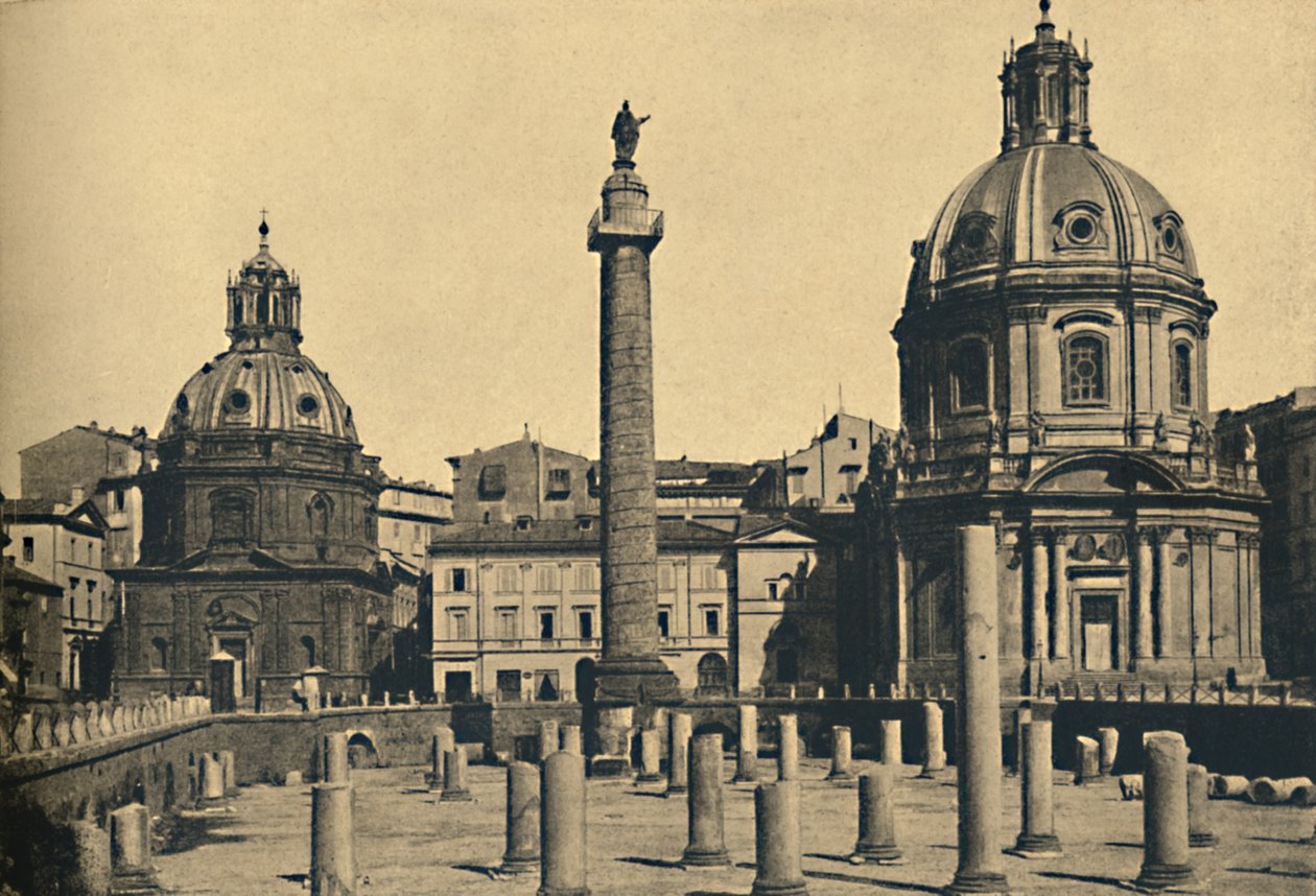 Roma - Kolumna Trajana, 1910 autorstwa Unbekannt