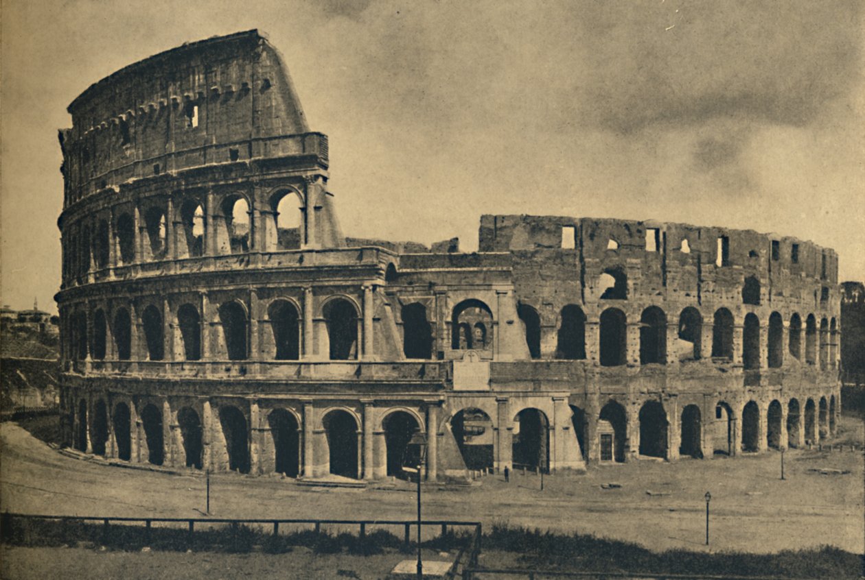 Roma - Amfiteatr Flawiuszów Znany jako Koloseum, 1910. autorstwa Unbekannt