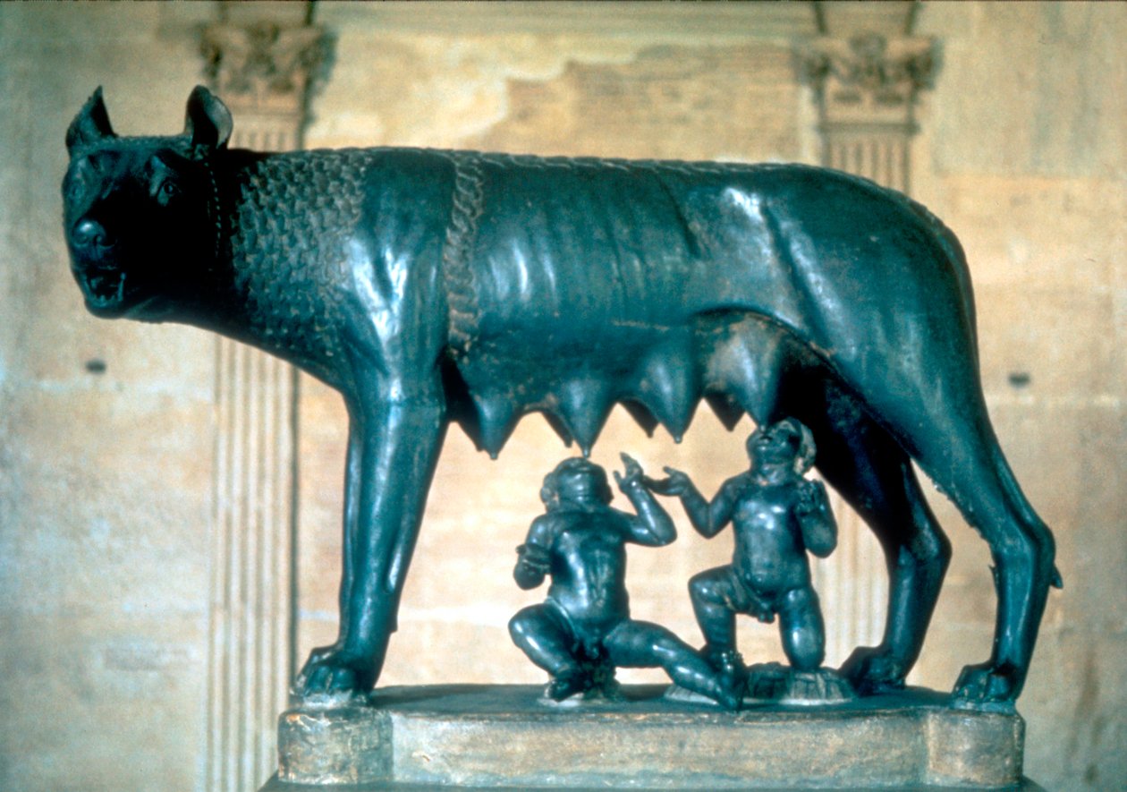 Romulus i Remus, ok. 500 pne autorstwa Unbekannt