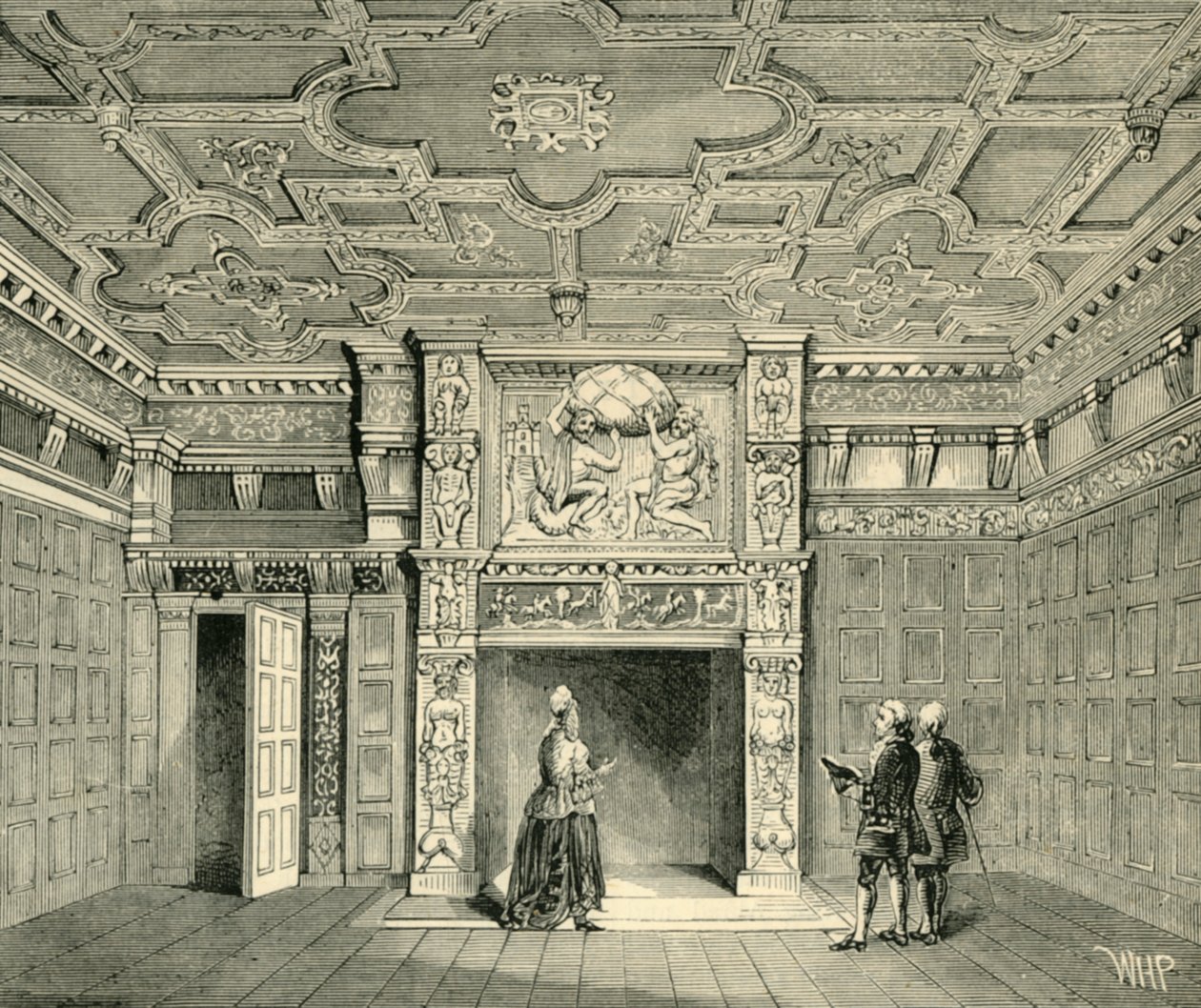 Pokój w domu Sir Paula Pindarsa, ok. 1872 r. autorstwa Unbekannt
