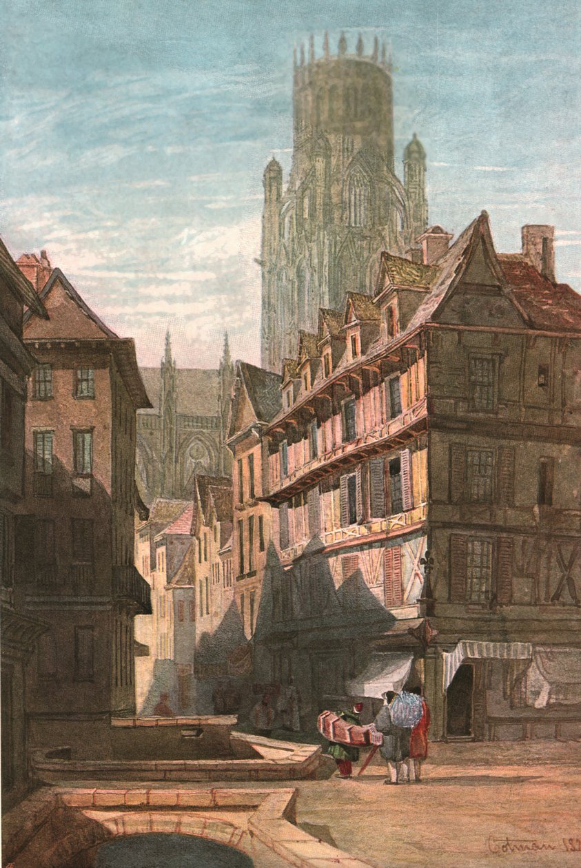 Rouen, ok. 1900. autorstwa Unbekannt
