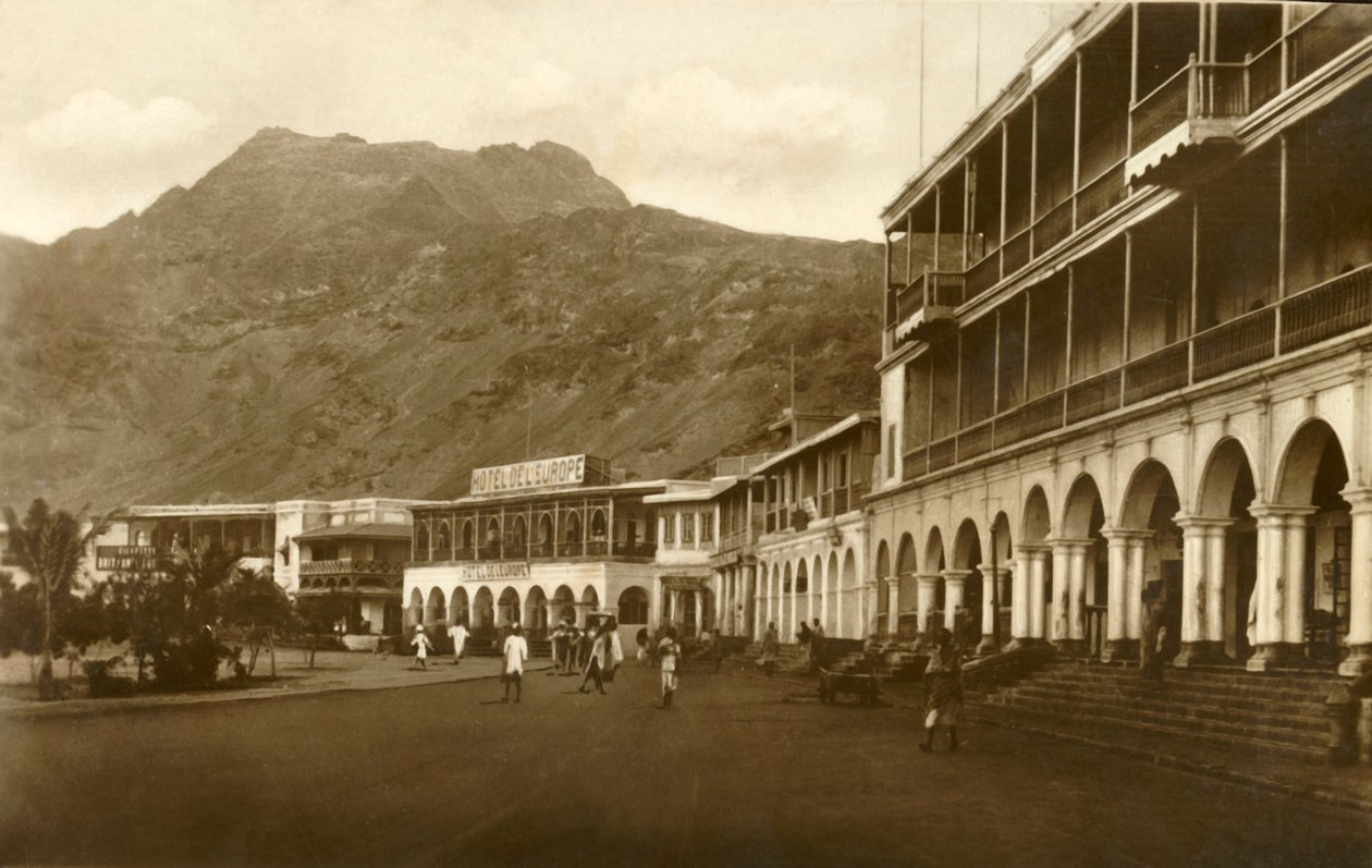 Round the Crescent, Aden, c1918-c1939. autorstwa Unbekannt