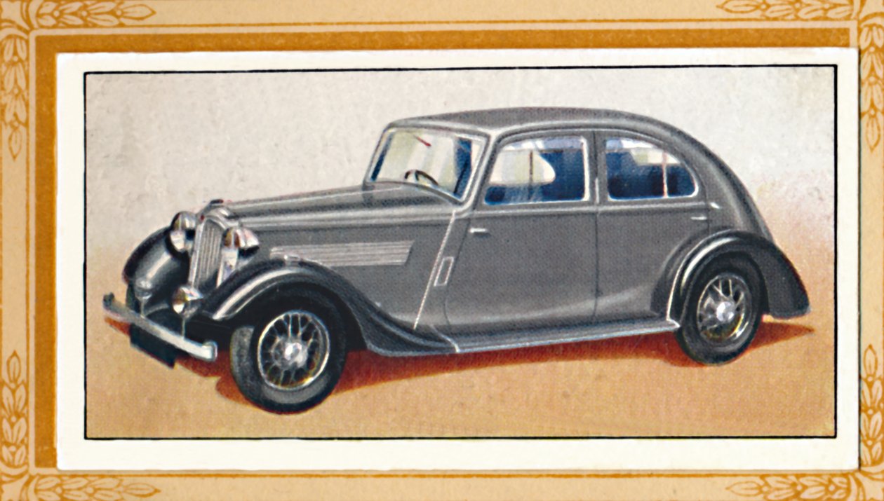 Rover 14 opływowy coupe, autorstwa Unbekannt