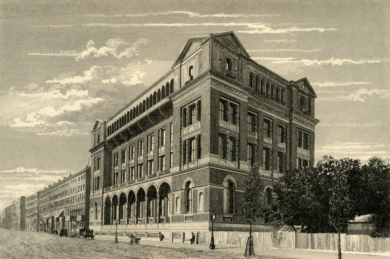 Royal School of Mines, South Kensington, c1876. autorstwa Unbekannt