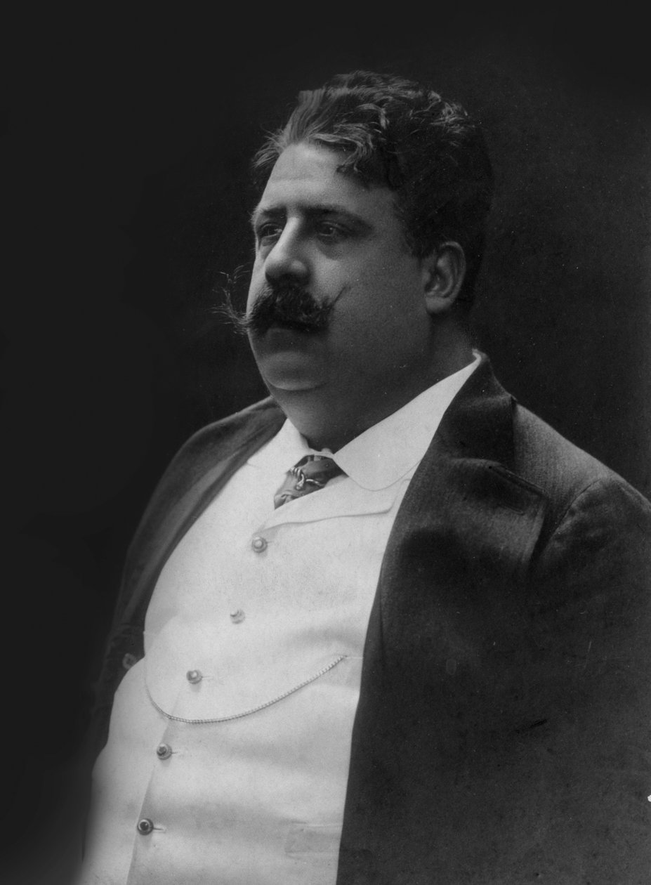 Ruggiero Leoncavallo 1858-1919. autorstwa Unbekannt