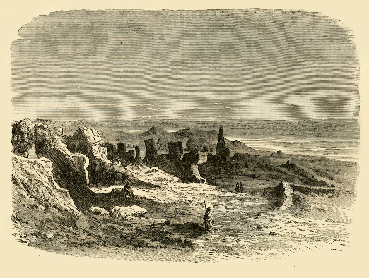 Ruiny w Sais, 1890. autorstwa Unbekannt