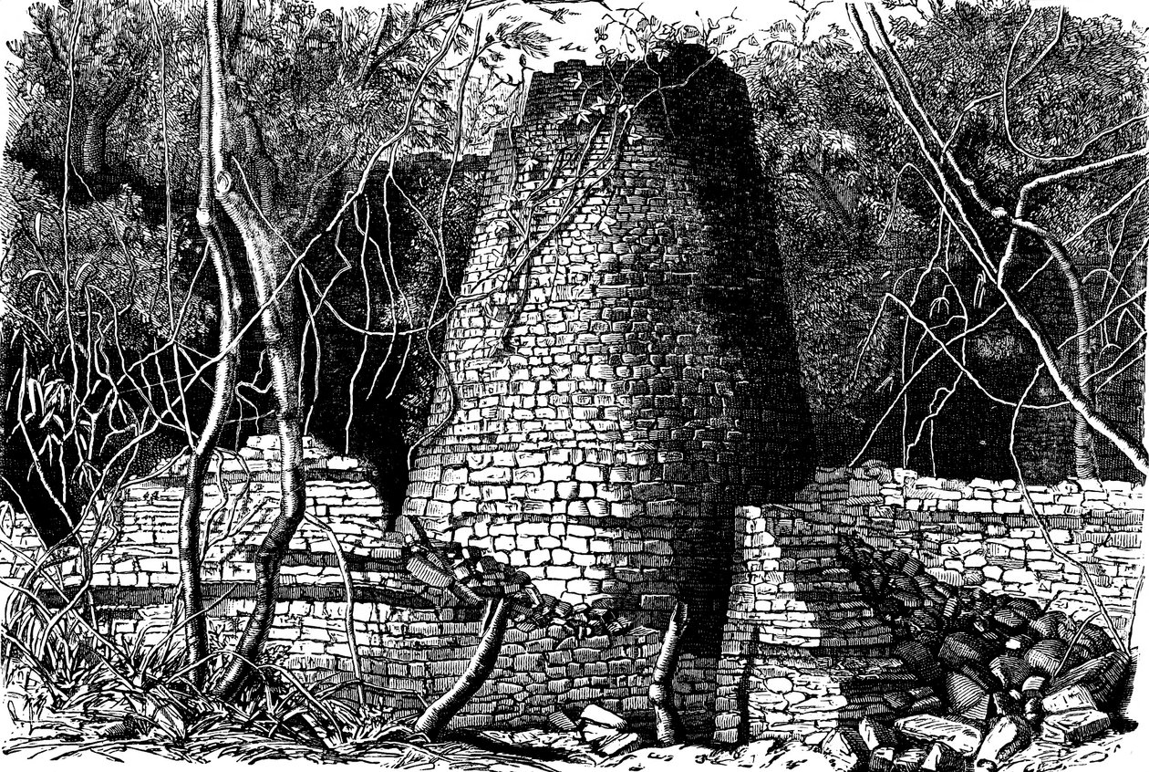 Ruiny Wielkiego Zimbabwe, Afryka, 1892 autorstwa Unbekannt