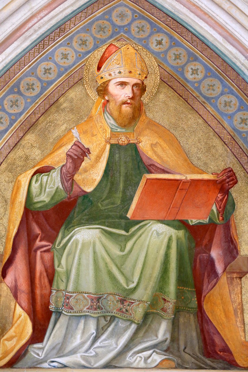 Saint Augustin - Opactwo Klosterneuburg, Wiedeń, Austria autorstwa Unbekannt